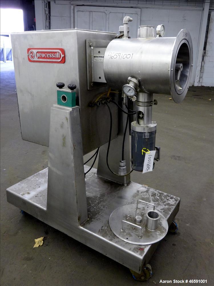 Used Processall Tilt-A-Mix Lab Size Rotary Vacuum Dryer