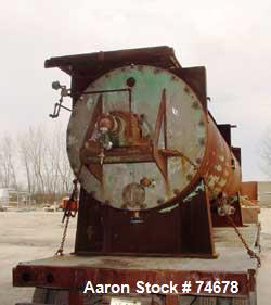 Used- Stainless Steel Stokes Rotary Vacuum Dryer, Model 59-250