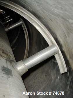 Used Stainless Steel Stokes Rotary Vacuum Dryer, Model 59-250