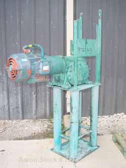Used Stokes Rotary Vacuum Dryer, Model 900-059-050, 53 Cubic Feet Working Capacity (106 Total), 304 Stainless Steel. 3' diameter x 15' long. Flat bolted ends. Jacketed 50 psi @ 300 deg F. Internal FV...