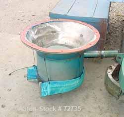Used Stokes Rotary Vacuum Dryer, Model 900-059-050, 53 Cubic Feet Working Capacity (106 Total), 304 Stainless Steel. 3' diameter x 15' long. Flat bolted ends. Jacketed 50 psi @ 300 deg F. Internal FV...