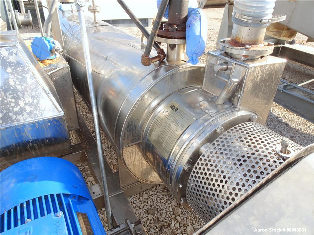 Used Vomm "Turbo" Continuous Paddle Dryer, Model ESE350S
