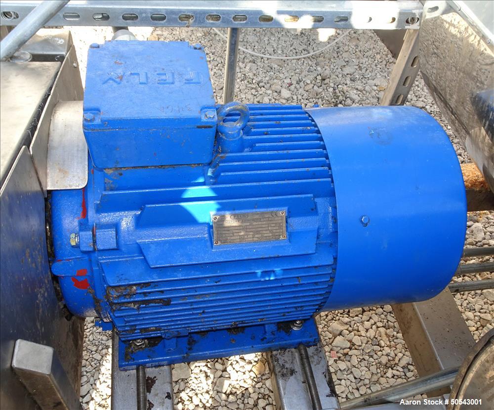 Used Vomm "Turbo" Continuous Paddle Dryer, Model ESE350S