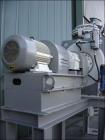 Unused-Lodige VT-1200/2MZ ??? Dryer, stainless steel (1.4571), capacity 42.4 cubic feet (1200 liter). Trough sizes: diameter 3.4' x 5.6' (950 x 1690 mm); top inlet (2) 11.2