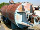 Used Buflovak Rotary Vacuum Dryer, 154 Cubic Feet Working Capacity, Stainless S