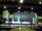 Used Buss rotary vacuum dryer, type S6300. Material of construction is 316 stainless steel on product contact parts. 304 stainless flat channel jacket. 293 cu ft (8300 liter) total capacity, 211 cu f...