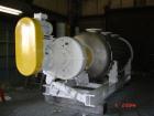 Used Buss rotary vacuum dryer, type S6300. Material of construction is 316 stainless steel on product contact parts. 304 stainless flat channel jacket. 293 cu ft (8300 liter) total capacity, 211 cu f...