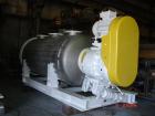 Used Buss rotary vacuum dryer, type S6300. Material of construction is 316 stainless steel on product contact parts. 304 stainless flat channel jacket. 293 cu ft (8300 liter) total capacity, 211 cu f...