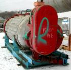 Used Buss Rotary Vacuum Dryer, Type S6300, 316 Stainless Steel On Product Contact. 304 Stainless flat channel jacket. 293 cubic feet (8300 liter) total capacity, 211 cubic feet (6300 liter) working c...