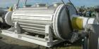 Used- Buss Rotary Vacuum Dryer, Type S6300. 316 Stainless Steel Product Contact Area. 304 stainless channel jacket. 293 cubi...
