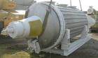 Used- Buss Rotary Vacuum Dryer, Type S6300. 316 Stainless Steel Product Contact Area. 304 stainless channel jacket. 293 cubi...
