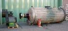 Used Buss Rotary Vacuum Dryer, 75 Cubic Feet Working Capacity.