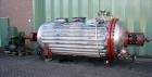 Used- CMR Rotary Vacuum Dryer, 75 Cubic Feet Working Capacity.