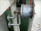 Used-Comber Vacuum Paddle Dryer, stainless steel, capacity 4.4 cubic feet (125 liter). Trough diameter 17.7