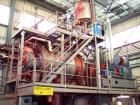 USED: Drais Turbulent Super Flusher (pigment flusher), type TSF-5000 VAC. 5,000 liter/176 cu ft. All 316 stainless steel wetted parts. Including: Pre-weighing / staging tank, flush water collection t...