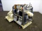 Used E. Bachiller Plow Mixer Dryer, 10.6 Cubic Feet (300 Liter), Model MMT 300, 304 Stainless Steel. Jacketed mixing chamber approximate 26