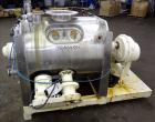 Used- E. Bachiller Plow Mixer Dryer, 10.6 Cubic Feet (300 Liter), Model MMT 300, 304 Stainless Steel. Jacketed mixing chambe...