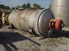Used Giovanola Rotary Vacuum Dryer, 175 Cubic Feet (6300 Liter). 316 Stainless steel contact parts. 61