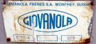 Used Giovanola Rotary Vacuum Dryer, (4000 Liter) 141 cubic foot.