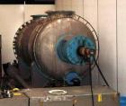 USED: Giovanola rotary vacuum dryer (2500 liter) 88.3 cu ft workingcapacity, 316 stainless steel (V4A), horizontal. 49.2