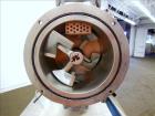 Used Littleford Lab Size Polyphase Mixer, Dryer, Reactor, Model M-5. 316L stainless steel, 0.11 cubic feet working capacity (0.18 total). Horizontal chamber approximate 7.5