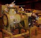 Used- Lodige Plow Mixer/Reactor, Type DVT 130