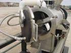 USED: Paul O Abbe lab size Rotablade vacuum dryer, model RD. 1.1 cu ft working capacity (1.9 total). 316 stainless steel. 12-1/4