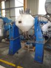 Used-Pfaudler MT400 Double Cone Rotary Vacuum Dryer, glass lined, built 1991.  Total volume 15.8 cubic feet (448 liters), do...