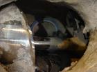 Used Processall Rotary Vacuum Dryer Plow Mixer, Model 1200