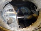 Used Processall Rotary Vacuum Dryer Plow Mixer, Model 1200
