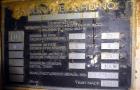 Used Processall Rotary Vacuum Dryer Plow Mixer, Model 1200