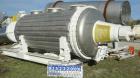 Used Buss Rotary Vacuum Dryer, Type S6300, 316 Stainless Steel Product Contact Area. 304 stainless channel jacket. 293 cubic feet (8300 liter) total capacity, 211 cubic feet (6300 liter) working capa...