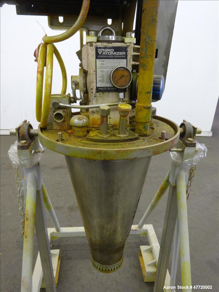 Used Niro Atomizer - Model F15 2-D-S-V-N