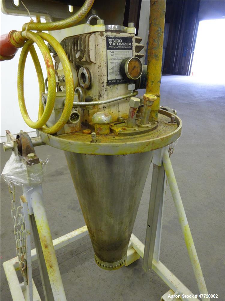 Used Niro Atomizer - Model F15 2-D-S-V-N