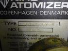 Used- Niro Atomizer - Model F15 2-D-S-V-N