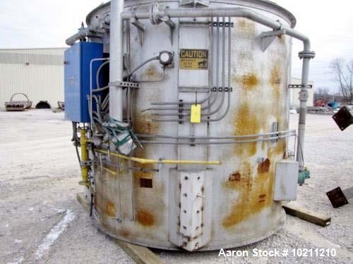 Used Stelter and Brinck Spray Dryer / Roaster. Direct fired air heater. Maximum temperature of 2,400 degrees F. 7 gauge CRs with structural stiffeners. Shell features a burner peep sight, reinforced ...