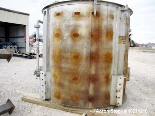 Used Stelter and Brinck Spray Dryer / Roaster. Direct fired air heater. Maximum temperature of 2,400 degrees F. 7 gauge CRs with structural stiffeners. Shell features a burner peep sight, reinforced ...