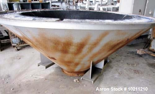 Used Stelter and Brinck Spray Dryer / Roaster. Direct fired air heater. Maximum temperature of 2,400 degrees F. 7 gauge CRs with structural stiffeners. Shell features a burner peep sight, reinforced ...