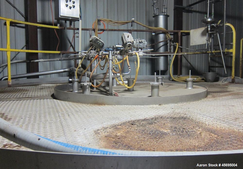 UsedSpray Dryer, Stainless Steel. Top entering n