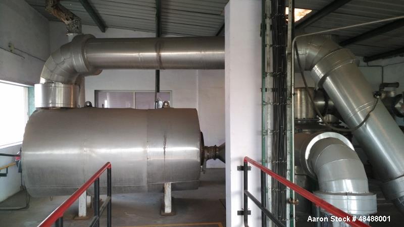 Used- Saka Engineering Spray Dryer. 200 kg/hr water evaporation. GMP construction. 316 stainless steel contact parts. 304 St...