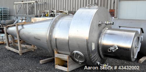 Used Stainless Steel APV Crepaco Gas Heated Spray Dryer