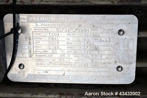 Used Stainless Steel APV Crepaco Gas Heated Spray Dryer