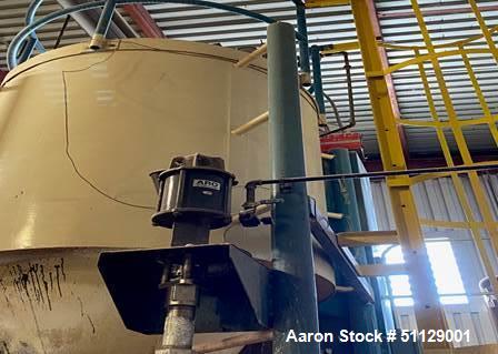 Used- APV Crepaco Spray Dryer Maximum Heating capacity of 240,000 btu per hour.