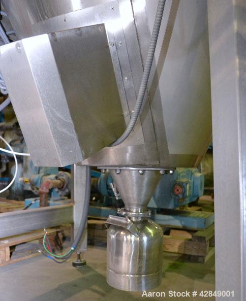 Used APV Anhydro Electrically Heated Pilot Spray Drying Plant, Model PSD 52, 316 Stainless Steel. Heat consumption at 350 deg.c. is 12 kw. 39.3" Diameter chamber, side access door. Water evaporation ...