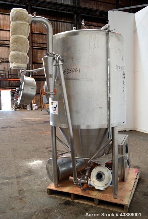 Used APV Nordic Andhydro Pilot Spray Dryer, Type PSD-52 Basic Plant, 316 Stainless Steel. Nozzle type atomizer. Dryer 39" diameter x 30" straight side x 32" cone. Approximate capacities: Water Evapor...
