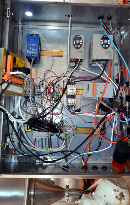 Used APV Nordic Andhydro Pilot Spray Dryer, Type PSD-52 Basic Plant, 316 Stainless Steel. Nozzle type atomizer. Dryer 39" diameter x 30" straight side x 32" cone. Approximate capacities: Water Evapor...