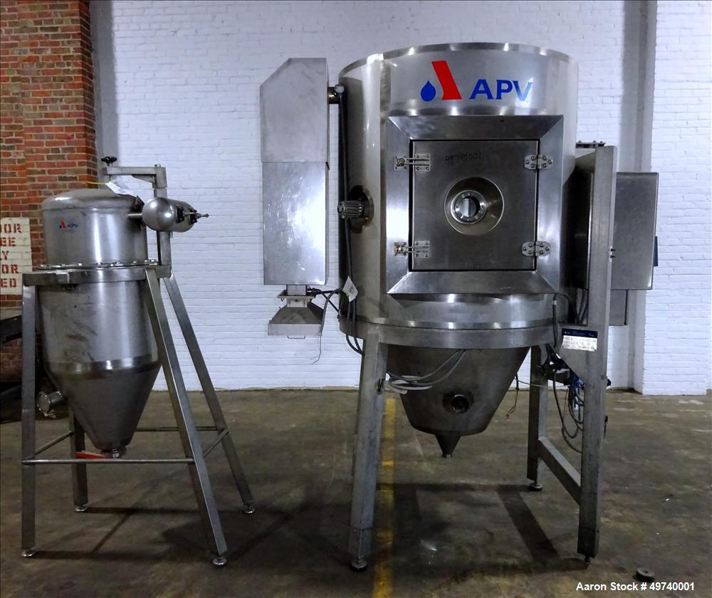 Used APV Anhydro Electrically Heated Pilot Spray Drying Plant,
