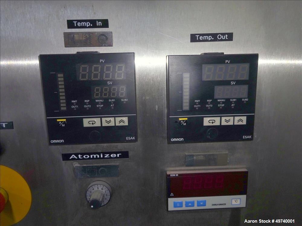 Used APV Anhydro Electrically Heated Pilot Spray Drying Plant,