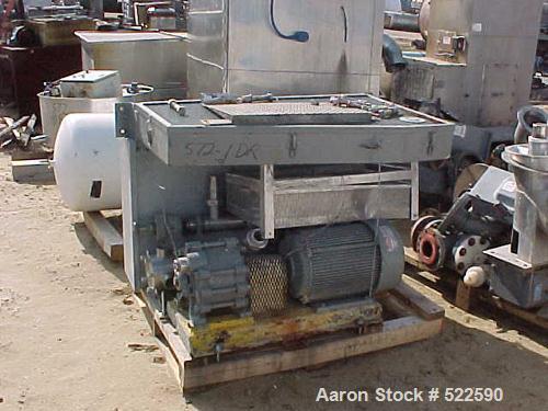 USED: APV Anhydro spray dryer, stainless steel. Dryer measures 10'0" diameter x 10'6" straight side. Dryer includes a rotary atomizer and dust collector.