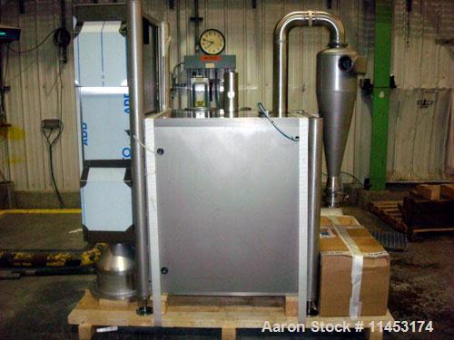 Used-Anhydro MicraSpray Model 400 Spray Dryer System, Stainless Steel.Includes feed pump, feed tank, water tank and feed pip...